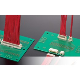 44 pcs - Hirose DF13 Series Right Angle Surface Mount PCB Header, 5 Contact(s), 1.25mm Pitch, 1 Row(s), Shrouded