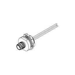 1 pcs : 1200848169 - Circular Metric Connectors REC U12 U12 8P AC FE MA M16 BULKHEAD