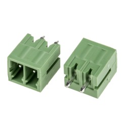 10 pcs - RS PRO 3.5mm Pitch 2 Way Pluggable Terminal Block, Header, Through Hole, Solder Termination