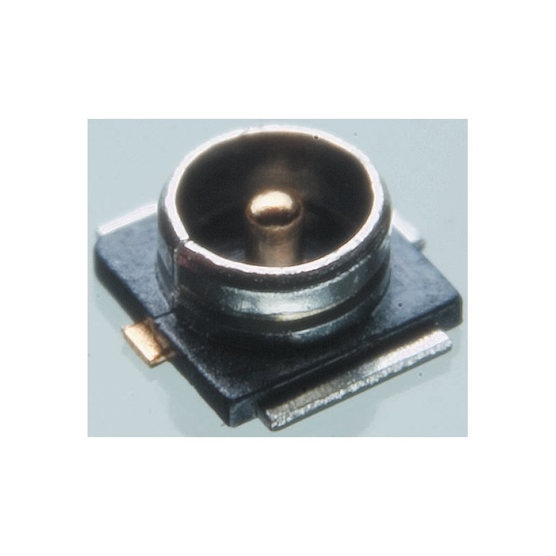 1 pcs - 50Ω Female 1 Outlet Faceplate, PCB Mount