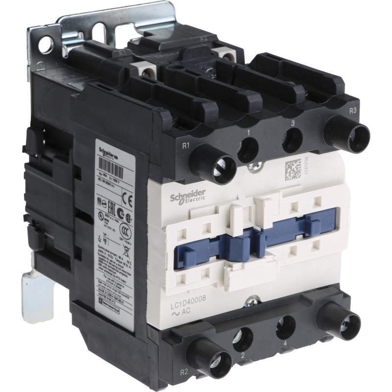 1 pcs - Schneider Electric LC1D Series Contactor, 48 V ac Coil, 4-Pole, 60 A, 2NO + 2NC, 690 V ac/dc