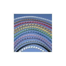 1 pcs : T50F-X - Spiral Wraps, Sleeves, Tubing & Conduit Spiral Wrap, .50 x 10', Poly,