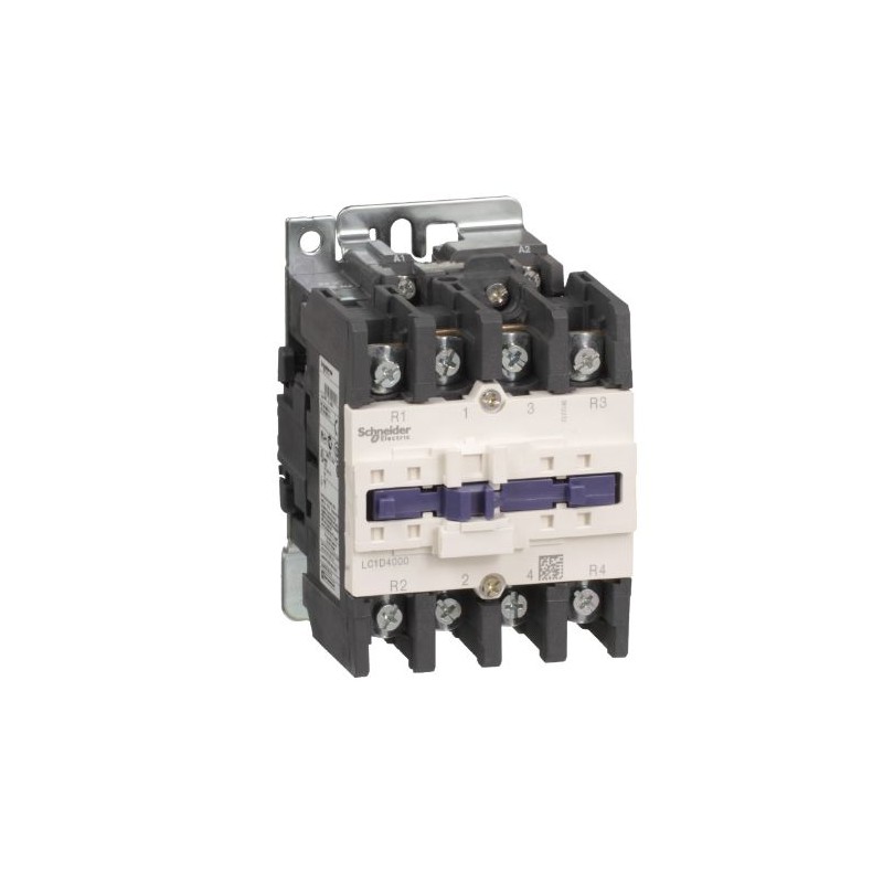 1 pcs - Schneider Electric Contactor, 230 V Coil, 4-Pole, 60 A, 2NO + 2NC