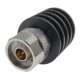 1 pcs - RF Attenuator Straight Coaxial Connector N 3dB, Operating Frequency 6GHz