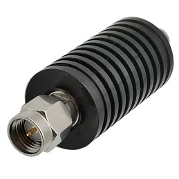 1 pcs - RF Attenuator Straight Coaxial Connector SMA 3dB, Operating Frequency 6GHz