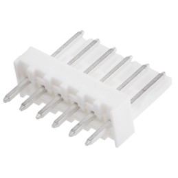 10 pcs - Molex 6410 Series Straight Through Hole Pin Header, 6 Contact(s), 2.54mm Pitch, 1 Row(s), Unshrouded
