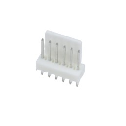 10 pcs - Molex 6410 Series Straight Through Hole Pin Header, 6 Contact(s), 2.54mm Pitch, 1 Row(s), Unshrouded