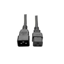 1 pcs : P036-010-15A - AC Power Leads 10FT C19 TO C20,15A,14AWG