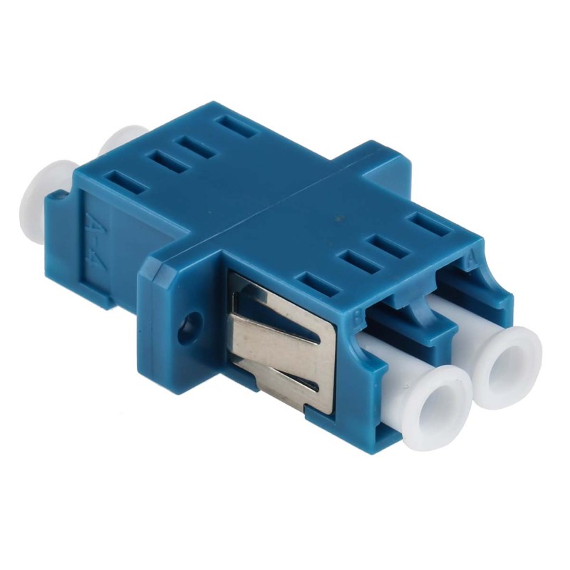 1 pcs - RS PRO LC to LC Single Mode Duplex Fibre Optic Adapter, 0.1dB Insertion Loss