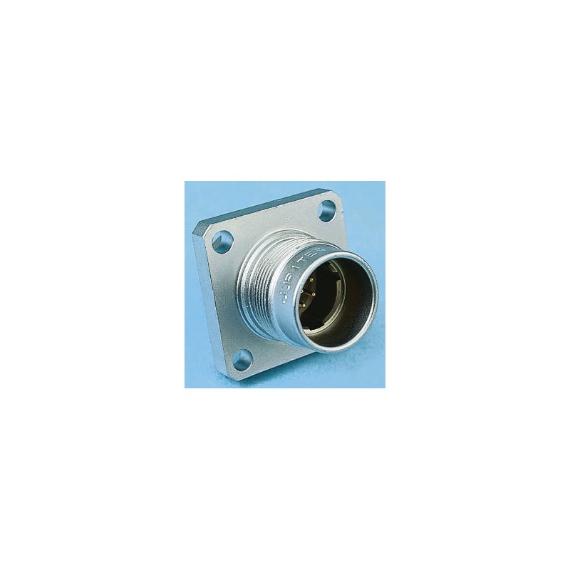 1 pcs - Souriau Circular Connector, 7 Contacts, Panel Mount, Plug, Male, IP68, TP Series