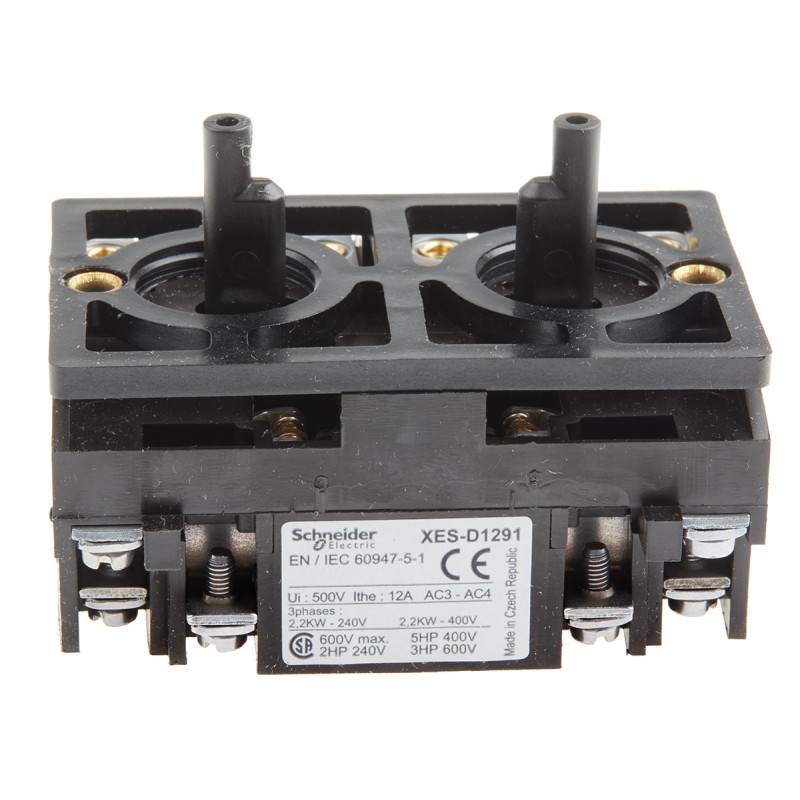 1 pcs - Schneider Electric XAC Series Contact Block for Use with XACB, 600V, 1 CO