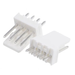 10 pcs - Molex KK 254 Series Straight Through Hole Pin Header, 4 Contact(s), 2.54mm Pitch, 1 Row(s), Unshrouded