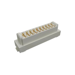 1 pcs - Amphenol Communications Solutions PowerStak Series Vertical Surface Mount PCB Socket, 10-Contact, 1-Row, Solder