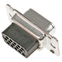 1 pcs - TE Connectivity Amplimite HDP-22 15 Way Cable Mount D-sub Connector Socket
