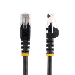 1 pcs - StarTech.com Cat5e Male RJ45 to Male RJ45 Ethernet Cable, U/UTP, Black PVC Sheath, 5m, CM Rated