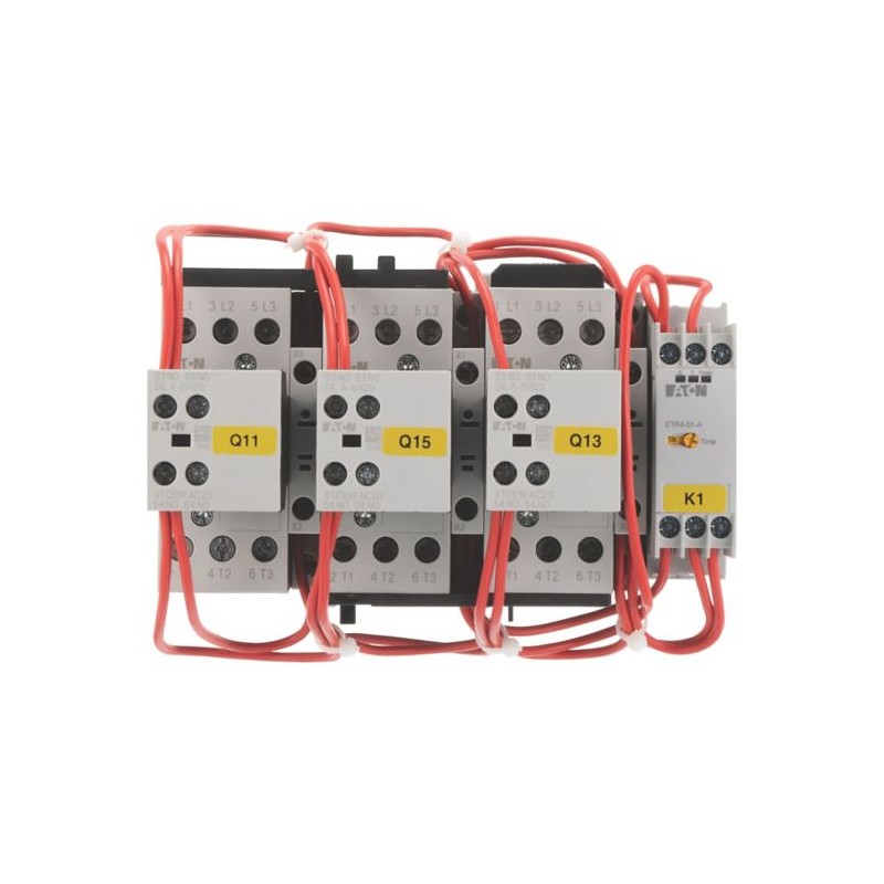 1 pcs - Eaton Star Delta Starter, Star Delta, 22 kW, 230 V ac, 3 Phase, IP00