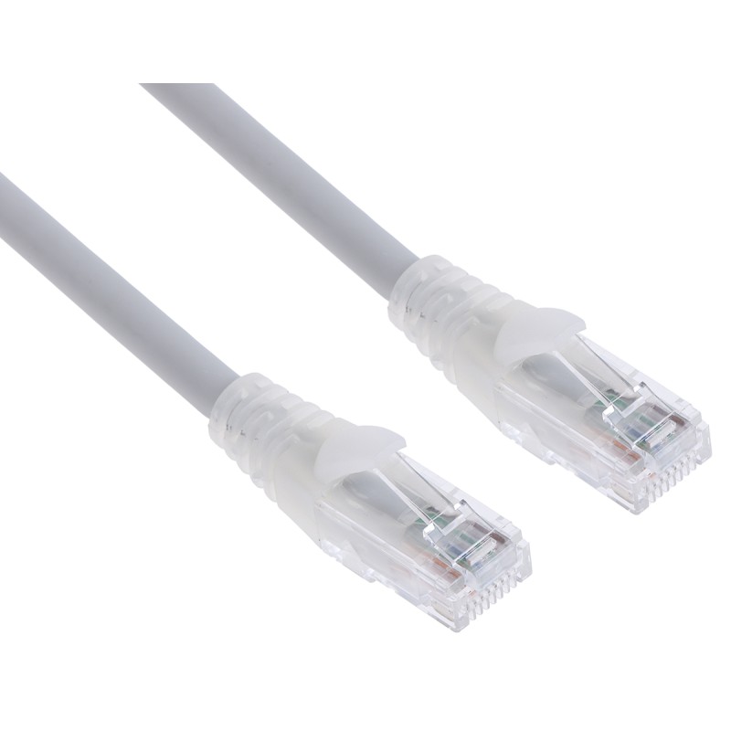 1 pcs - RS PRO Cat6 Male RJ45 to Male RJ45 Ethernet Cable, U/UTP, Grey LSZH Sheath, 3m