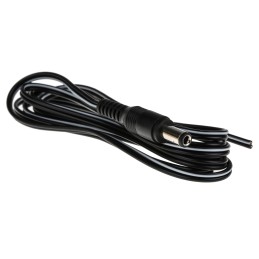 1 pcs - RS PRO 2.5mm DC Power Plug to Unterminated Power Cord, 1.8m