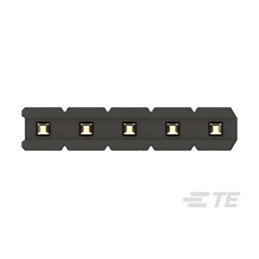 48 pcs - TE Connectivity AMPMODU Series Straight Through Hole Pin Header, 6 Contact(s), 2.0mm Pitch, 1 Row(s), Unshrouded