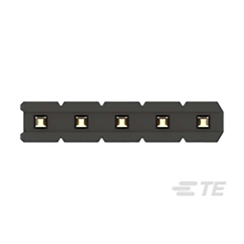 48 pcs - TE Connectivity AMPMODU Series Straight Through Hole Pin Header, 6 Contact(s), 2.0mm Pitch, 1 Row(s), Unshrouded