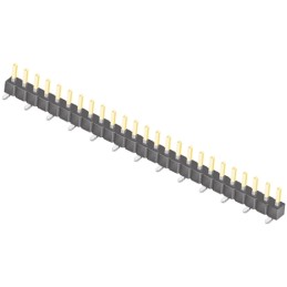 1 pcs - Samtec TSM Series Straight Surface Mount Pin Header, 25 Contact(s), 2.54mm Pitch, 1 Row(s), Unshrouded