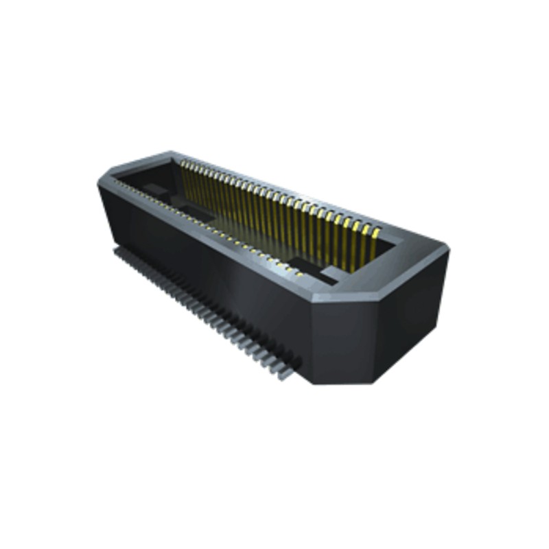 1 pcs - Samtec BTH Series Straight PCB Header, 60 Contact(s), 0.5mm Pitch, 2 Row(s), Shrouded