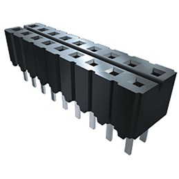 1 pcs - Samtec CES Series Straight Through Hole Mount PCB Socket, 12-Contact, 1-Row, 2.54mm Pitch, Solder Termination