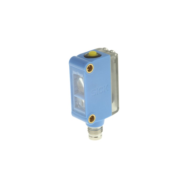 1 pcs - Sick Contrast Sensors 12.5 mm, LED, NPN, 100 mA, 12 - 24 V dc, IP67