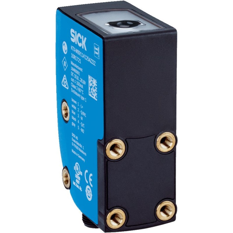 1 pcs - Sick Contrast Sensors 13 mm, IO-Link, PNP, 100 mA, 10 - 30 V dc, IP67