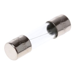 10 pcs - RS PRO 2A F Glass Cartridge Fuse, 5 x 20mm