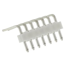 10 pcs - Molex KK 254 Series Right Angle Through Hole Pin Header, 7 Contact(s), 2.54mm Pitch, 1 Row(s), Unshrouded