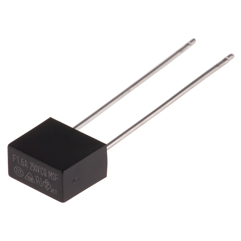 10 pcs - RS PROPC Board Non Resettable Fuse, Radial 1.6A, 250V