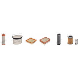 Air filter e388l hen hengst filters