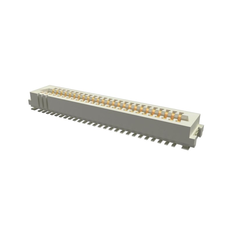 5 pcs - Amphenol Communications Solutions Conan Lite Series Straight, Vertical PCB Mount PCB Socket, 51-Contact, 1mm Pitch,