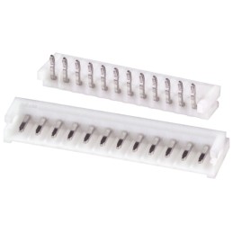 10 pcs - JST EH Series Right Angle Through Hole PCB Header, 12 Contact(s), 2.5mm Pitch, 1 Row(s), Shrouded