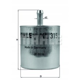 Mahle fuel filters class 315