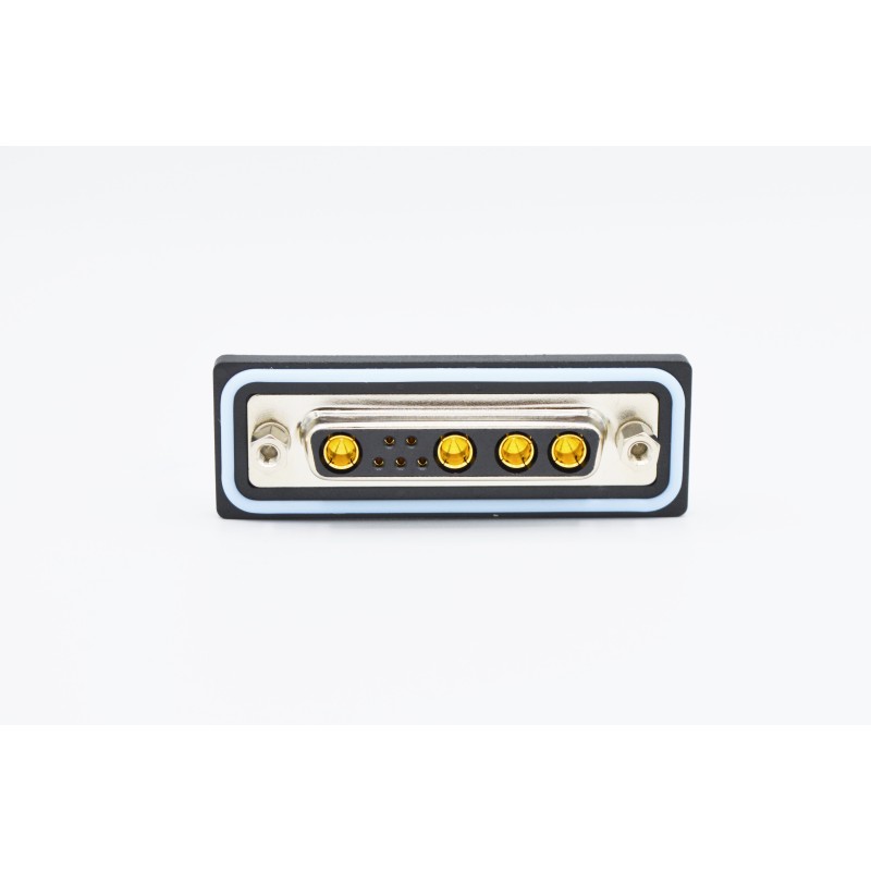 1 pcs - Norcomp CDF 25 Way Vertical Solder D-sub Connector Socket, 2.77mm Pitch, with 4-40 Screw Locks