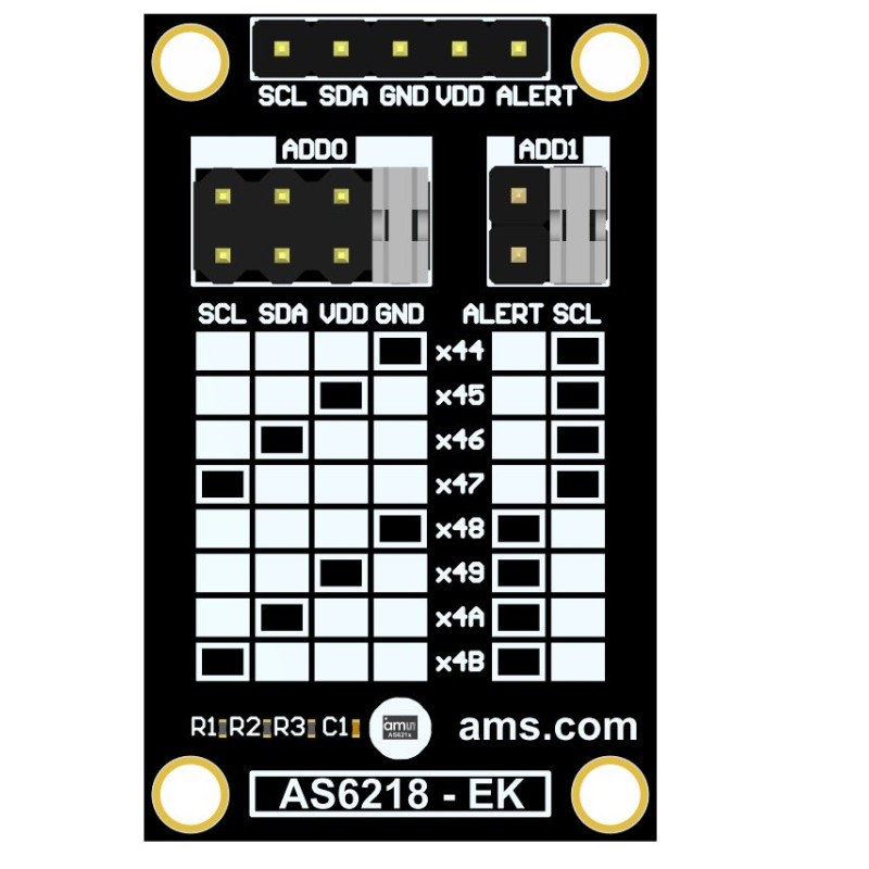 1 pcs - ams OSRAM AS6212 Evaluation Kit for AS6212-EK AS6212-EK