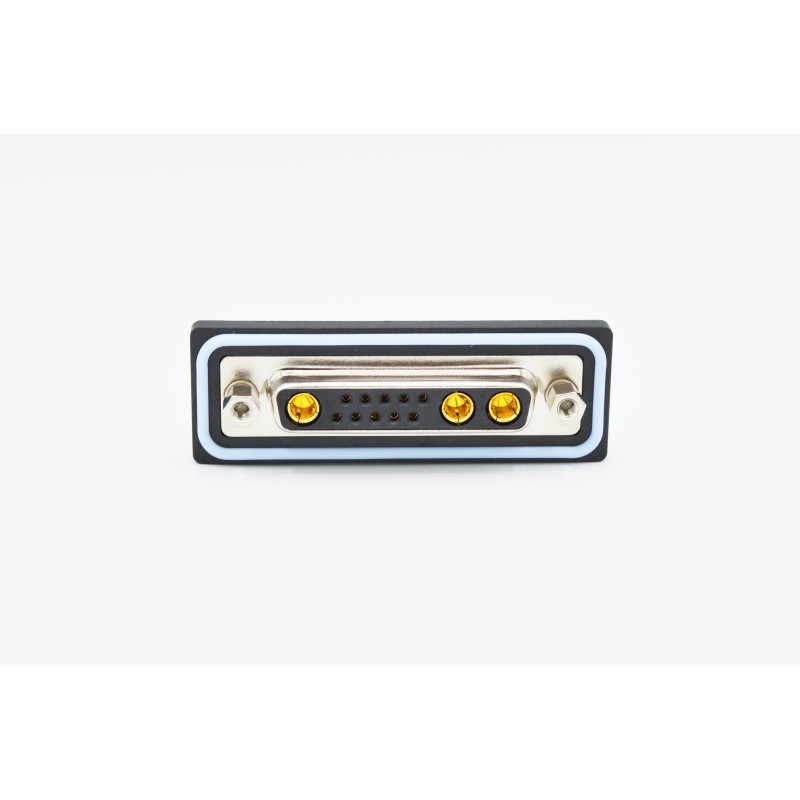 1 pcs - Norcomp CDF 25 Way Vertical Solder D-sub Connector Socket, 2.77mm Pitch, with 4-40 Screw Locks