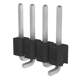 50 pcs - Molex C-Grid Series Vertical Surface Mount Pin Header, 4 Contact(s), 2.54mm Pitch, 1 Row(s), Unshrouded