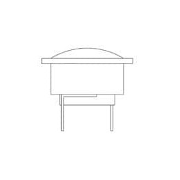 1 pcs : 2620QK4 - Panel Mount Indicator Lamps WHITE DIFFUSED 7/8' MOUNTING HOLE