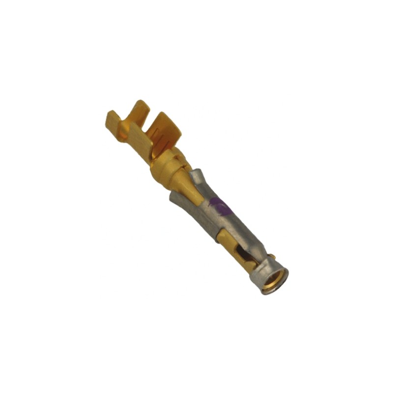 10 pcs - TE Connectivity Female Crimp Circular Connector Contact, Contact Size 16, Wire Size 18 - 14 AWG