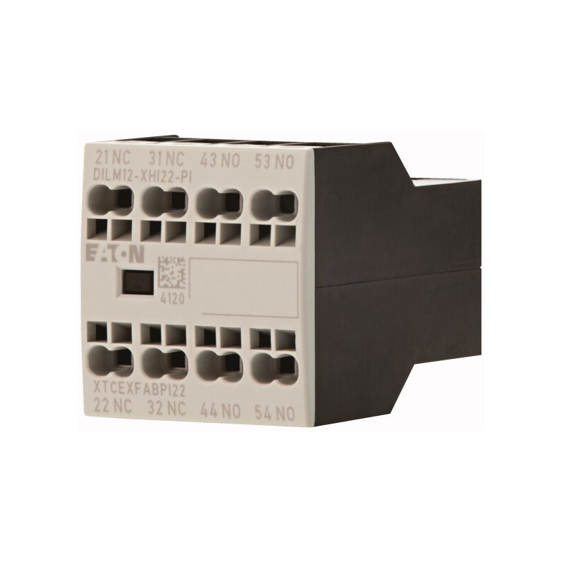 1 pcs - Eaton Auxiliary Contact, 4 Contact, 2 NC, 2 NO, Front Fixing