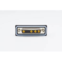 1 pcs - Norcomp CDF 25 Way Vertical Solder D-sub Connector Socket, 2.77mm Pitch, with 4-40 Boardlocks