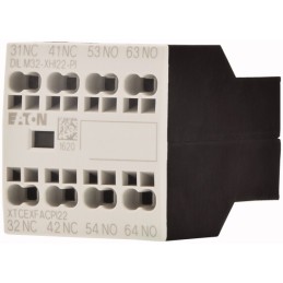 1 pcs - Eaton Auxiliary Contact, 4 Contact, 2 NC, 2 NO, Front Fixing