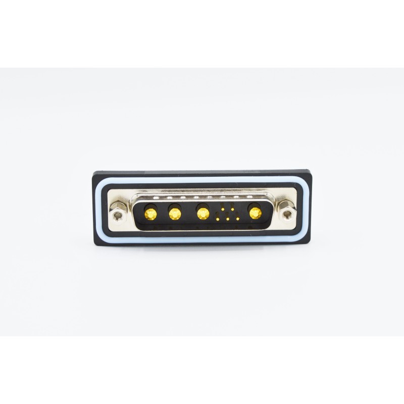 1 pcs - Norcomp CDF 25 Way Vertical Solder D-sub Connector Plug, 2.77mm Pitch, with 4-40 Boardlocks