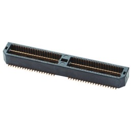 1 pcs - Samtec QTE Series Straight Surface Mount PCB Header, 40 Contact(s), 0.8mm Pitch, 2 Row(s), Shrouded