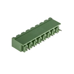 10 pcs - RS PRO 5.08mm Pitch 8 Way Pluggable Terminal Block, Header, Through Hole, Solder Termination