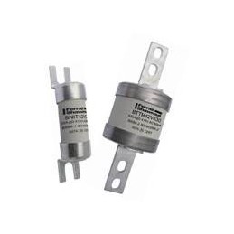 10 pcs - Mersen 2A Bolted Tag Fuse, A2C, 250 V dc, 550V ac, 73mm