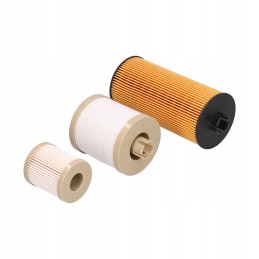 Oil Fuel Filter Kit 3c3z 9n184 ca replacement for ford f250 8h